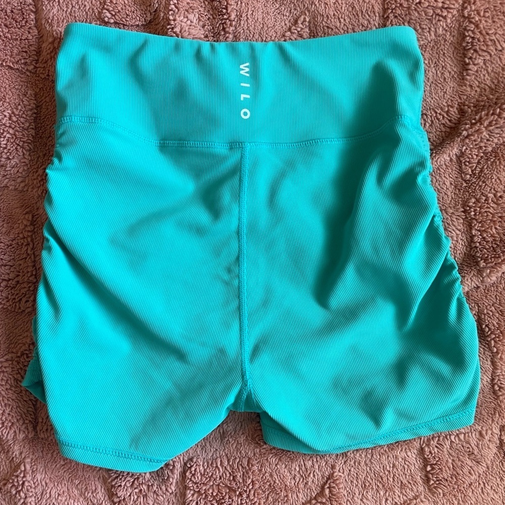 Wilo the Label Summer Green Bike Shorts Size Large - Picture 4 of 5